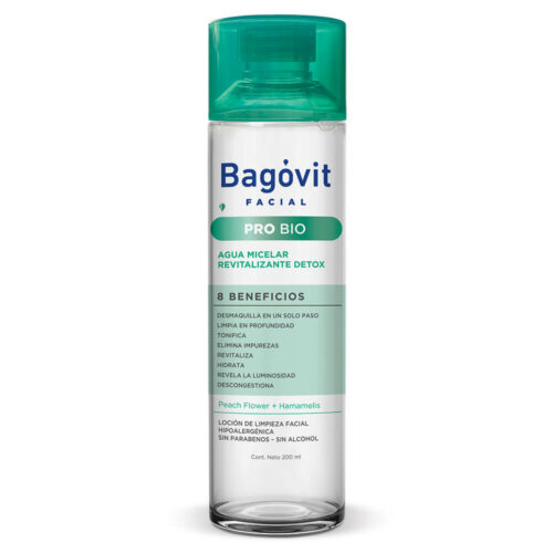 Bagovit Facial Pro Bio Agua Micelar Detox 200 ml