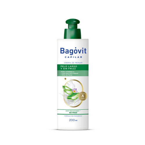 Crema de Peinar Pelo Largo y Sin Frizz